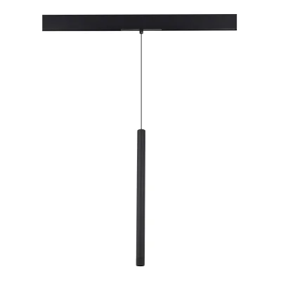 Магнитный трековый светильник Черный LED 1*8W 4000K 450Lm Ra90 24° IP20 D30xH500 48V SKYLINE 48_2