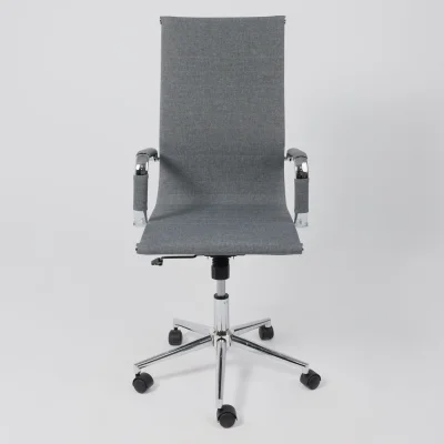 Кресло поворотное EVELIN, ткань, серый_2