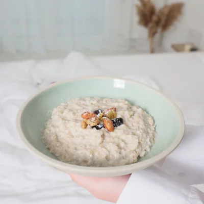 Блюдо глубокое STONE CLAY, керамика, светло-зеленый, d20,5*5,8см_4