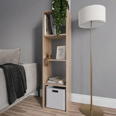 Стеллаж ФОРА 4Л 146х41х38см, дуб беленый_6