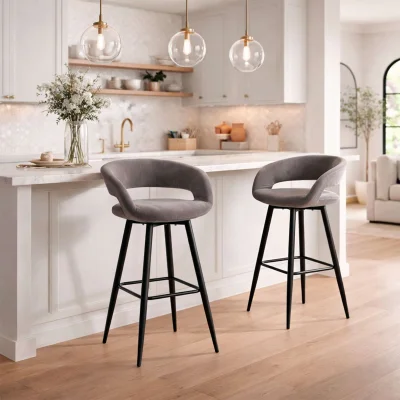 Стул барный BARNY-R 900, b28 ANTRACITE LUX\черный_2