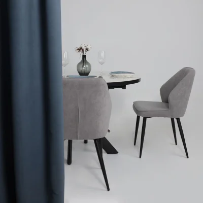 Стул MICHAEL, b22 GREY LUX\черный_3