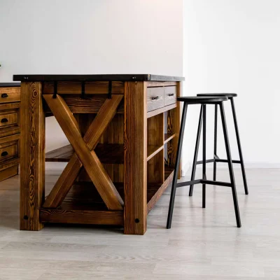 Стул барный TRH-78черный/черный_3