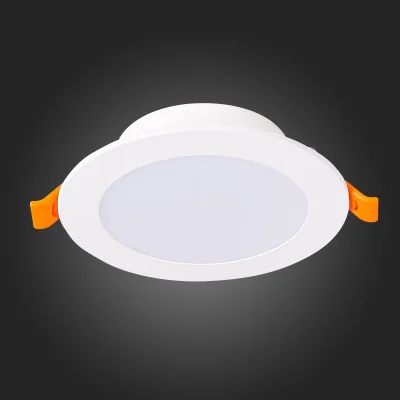 Св-к встр. Белый LED 1*12W 4000K 900Lm Ra80 110° IP20 D120xH30 220-240V Встраиваемые светильники_5