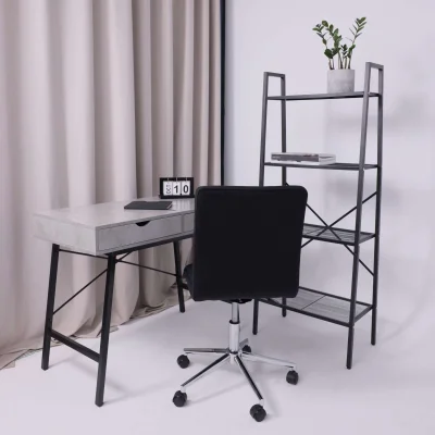 Кресло Роза квадрат, Velutto 34 черный/хром_9