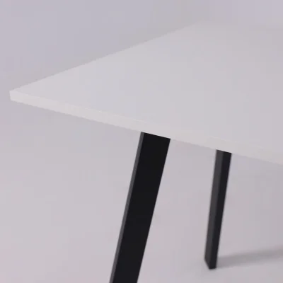 Стол SOLO 102*67, Белый структурный/черный_8