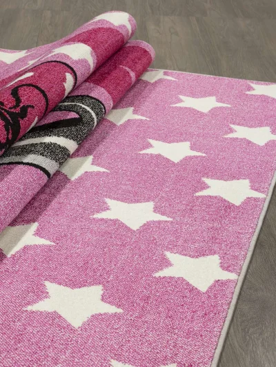 Ковер ORION C208 - PINK - Прямоугольник 2 на 3_4