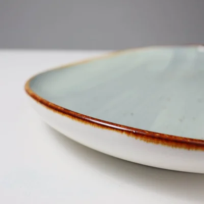 Блюдо VITAL, фарфор, мятный, 31*21,5*3,3см_3