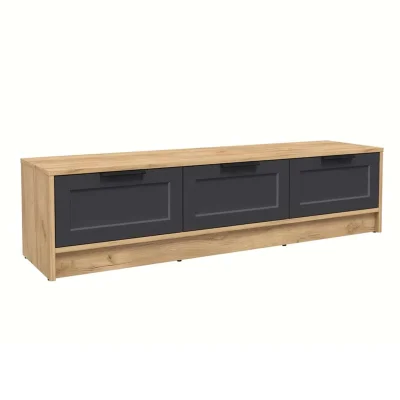 Тумба(ТВ) КОНЦЕПТ Тренд КТ-ТВ3-35, к.Дуб золотой/ф.Пепел  (В348хШ1360хГ355мм) фотография