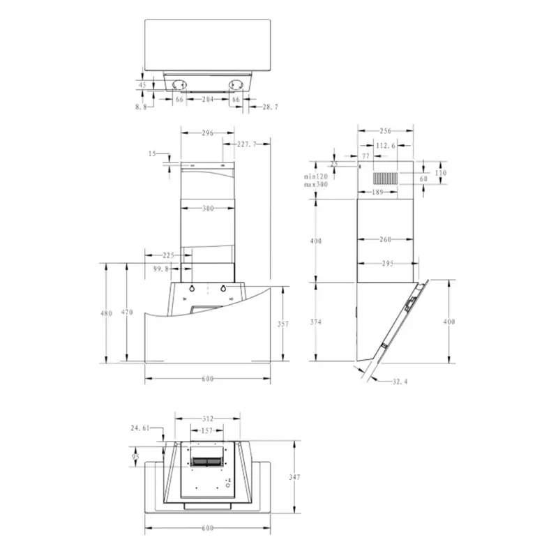 Вытяжка Haier HVX-W692GW_preview_2
