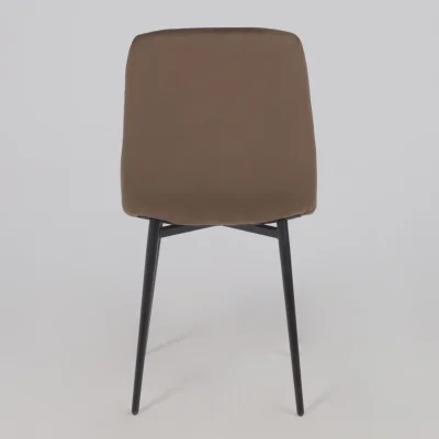 Стул AV 406-N, шоколадный бархат Confetti chocolate/черный_13