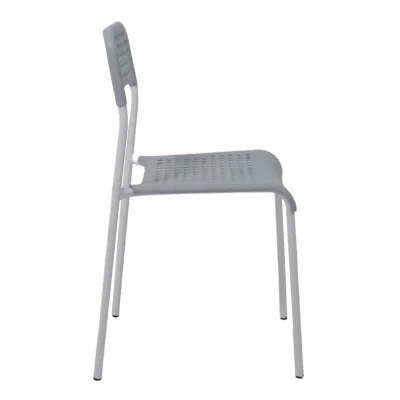 Стул JOY, серый/белый, ECONOM_9