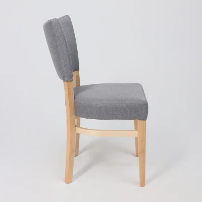 Стул КАМПАРИ, серая рогожка Шерлок 980/дуб светлый_5