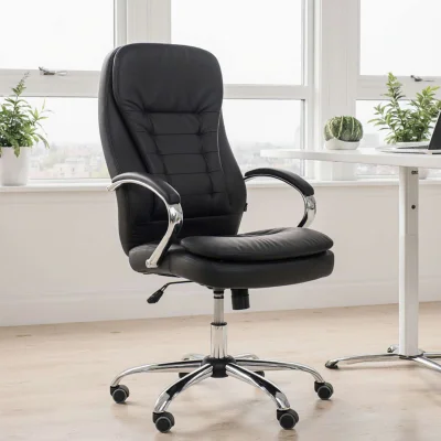 Кресло рабочее, поворотное RICHARD, черный_23