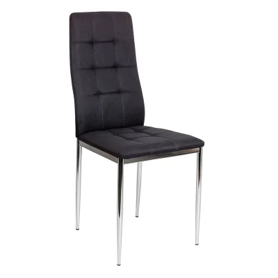 Стул SKY, темно-серая ткань Seattle 007/хром фотография