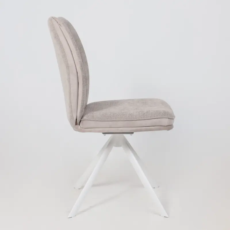 Стул SMART-R 360, g05 GREY BEIGE шенилл LUX - d07 PEARL GREY LUX\белый_preview_7