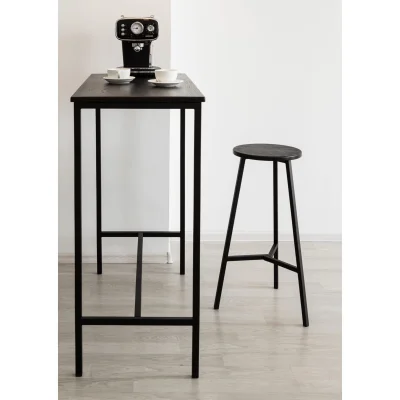 Стул барный TRH-78черный/черный_2