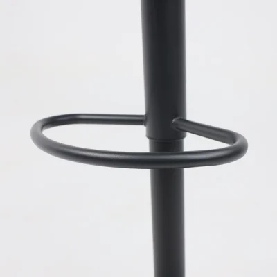 Стул барный LOGOS, (темно-серый велюр HCJ-40/черный)_10