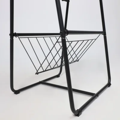 Стол журнальный DINO, дуб сонома/черный, 460*405*655, ECONOM_6