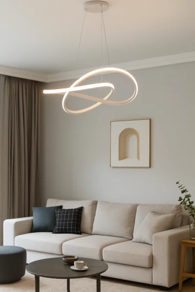 Светильник KNOT, потолочный, LED, белый_3