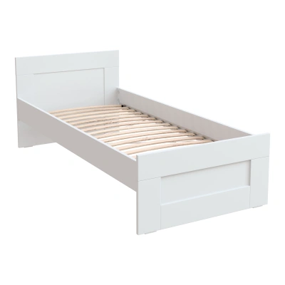 Кровать одинарная СИРИУС 90*200, белая (2.02.04.580.1 RU) фотография