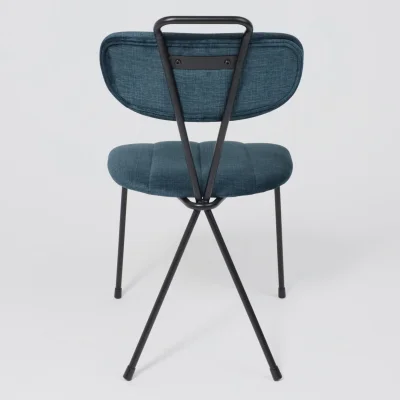 Стул TORI, темно-бирюзовый велюр VOSS 86/черный_14