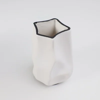 Ваза керамическая WINSOR, белый, 13*13*20см_2