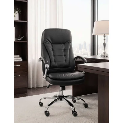 Кресло рабочее, поворотное RICHARD, черный_16