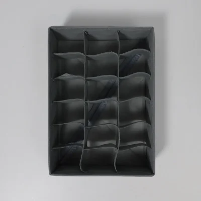 Контейнер для хранения MACKENZIE-1, 18 ячеек, серый, 34*24*9см_6