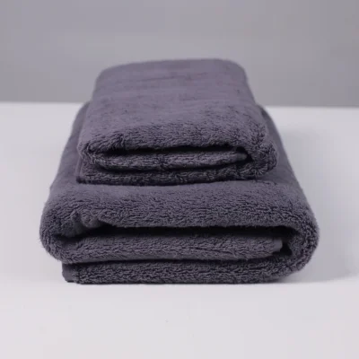 Полотенце махровое ZEROTWIST, 70*140см, темно-серый, Е2022-296_10