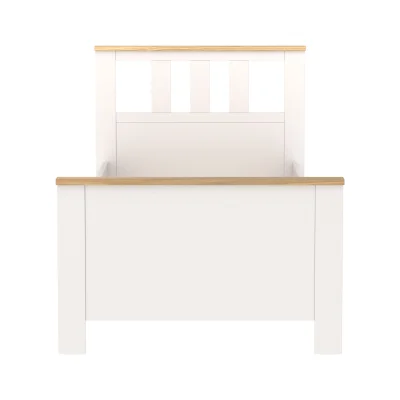 Кровать одинарная САГА 90*200, белая/ясень (2.08.04.210.14 RU)_2