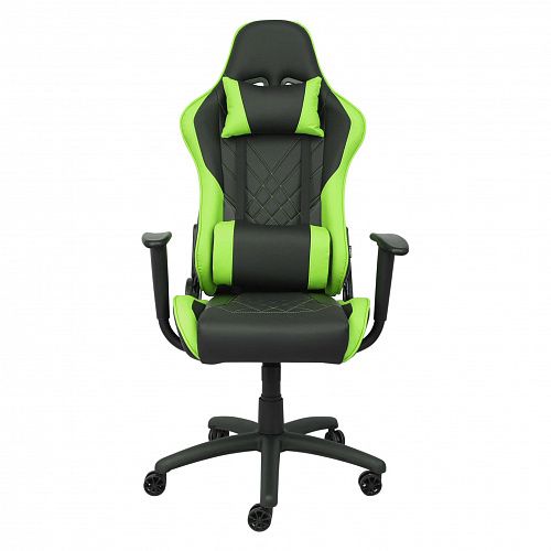 картинка Кресло поворотное EPIC, зеленый+черный