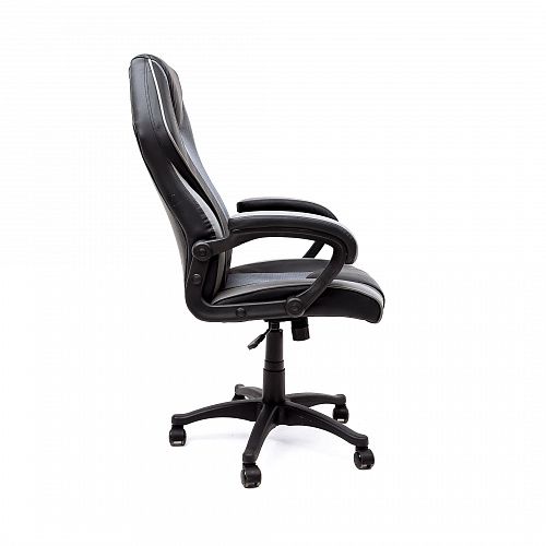 Геймерские кресла - Кресло поворотное FORSAGE, ECO/сетка, серый+черный