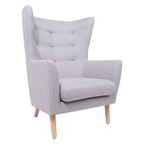 Кресло для отдыха Саари Twist 18, светло-серый фотография