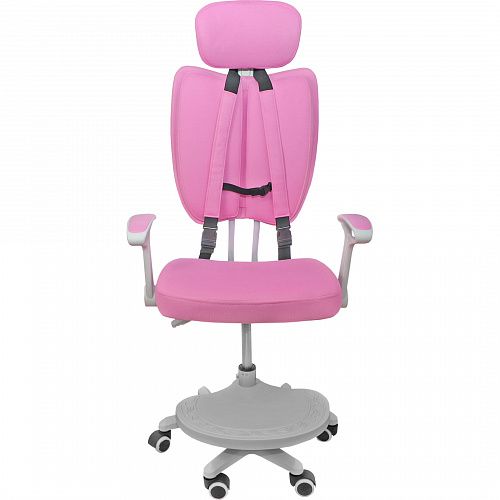 картинка Кресло поворотное TWINS, ткань, (розовый)