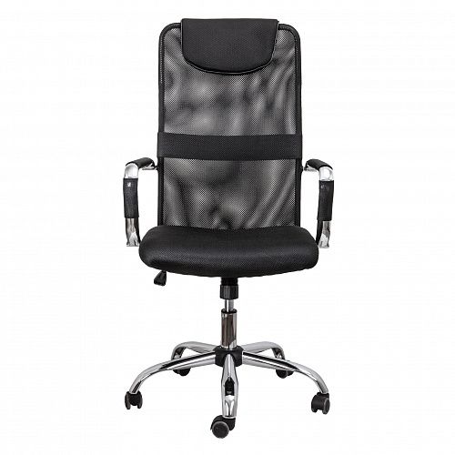 Компьютерные кресла - Кресло поворотное GERMES, ткань/сетка, черный