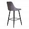 Барные стулья - Стул MEGAN-2, барный, темно-серая ткань 1701-30/черный