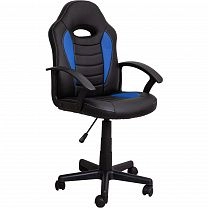 Компьютерные кресла - Кресло поворотное RACE, синий+черный