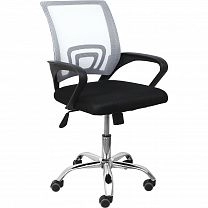 Кресло поворотное RICCI NEW,696, (серый+черный) фотография