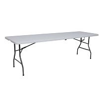 Стол складной Table AKS тип 1, белый (240х76х74) фотография