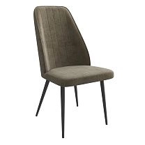 Стул LEONARD M, b05 LATTE LUX\черный фотография