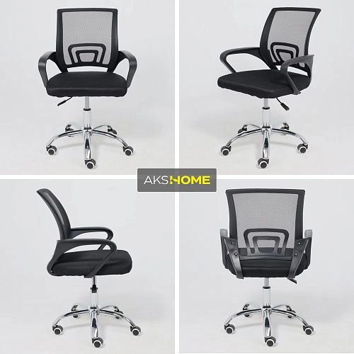 Кресло поворотное RICCI 696, черный_3