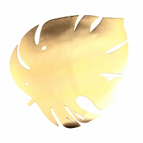 Подставка сервировочная CORY, овальная, 38*31см, золотой фотография