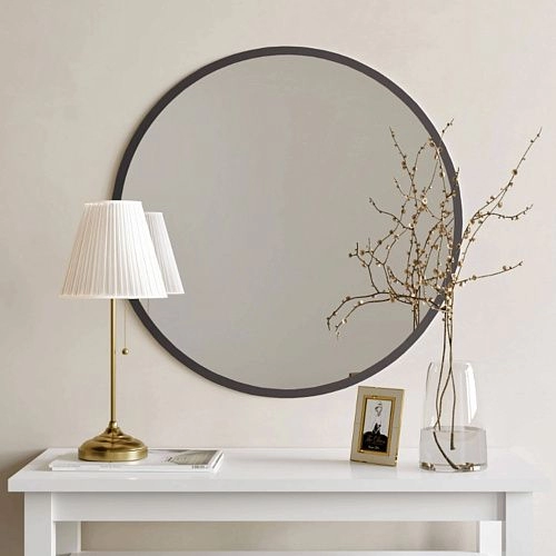 Зеркало подвесное GLOW,600*600, черный_3