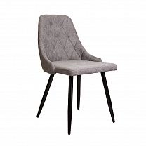 Кухонные стулья и табуреты - Стул LARA, светло-серая ткань1701-26/черный