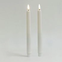 Комплект из электронных свечей AKS тип 2 ( 2 свечи 2.4х25.3см 1LEDх2, 2ААх2 ) фотография