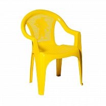 Кресло детское (380*350*535)мм, желтый фотография
