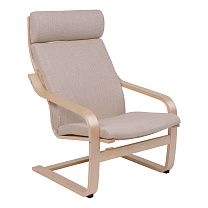 Кресло для отдыха RELAX, ткань, бежевый фотография